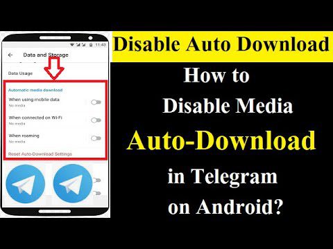 How To Stop Auto Download In Telegram AndroidIosTurn Off Automatic | AdsMember