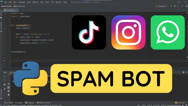 How to create a spam bot with 5 lines of scaled | AdsMember