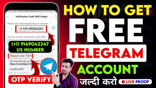 How to get free telegram account Telegram account without scaled | AdsMember
