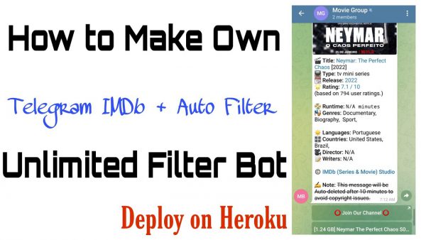 How to make own Telegram IMDb Auto filter Bot scaled | AdsMember