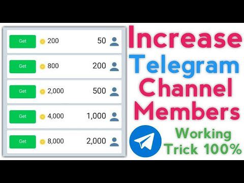 Increase your Telegram Channel SUBSCRIBERS by using this Method adsmember | AdsMember