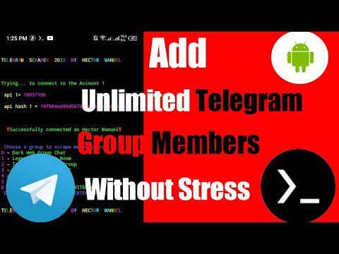 Telegram Member Adder 2022 How to scrape and add | AdsMember