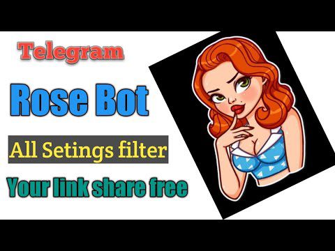 Telegram Rose Bot tutorial How to use Rose Bot | AdsMember