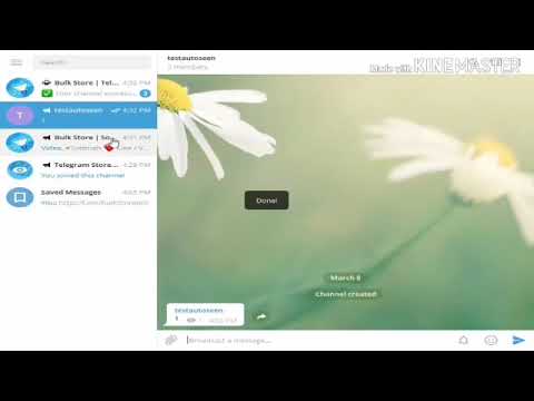 Tutorials telegram Automatic Views Post New Channel Private Channel and | AdsMember