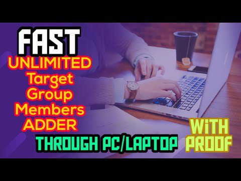 Unlimited target group members adder Telegram group me members | AdsMember