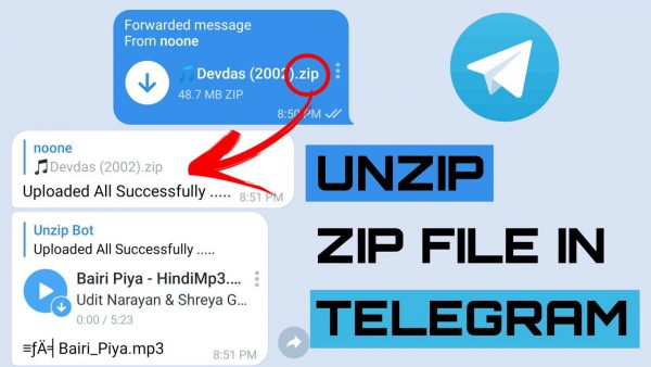 Unzip Zip Files In Telegram Telegram Bot Telegram scaled | AdsMember