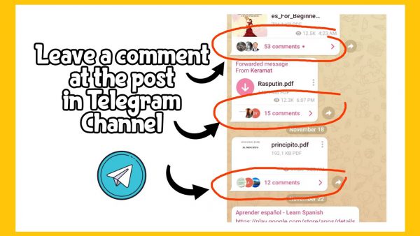 eng Cara Create quotLeave a commentquot di Post Telegram Channel scaled | AdsMember