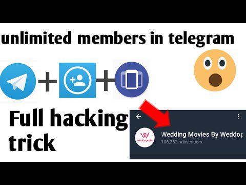 how to add unlimited members in telegram channel or group | AdsMember