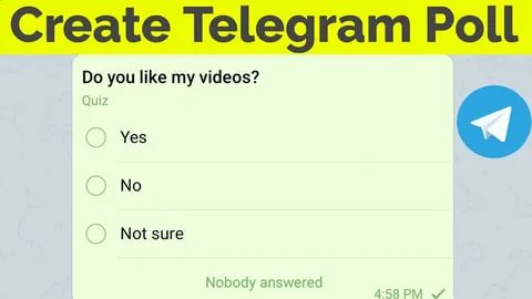 Both the methods are easy to create a poll on Telegram