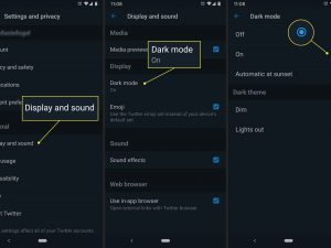 What Happens When Night Mode Is Activated?
