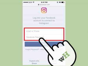 how link Instagram to Facebook on different devices?