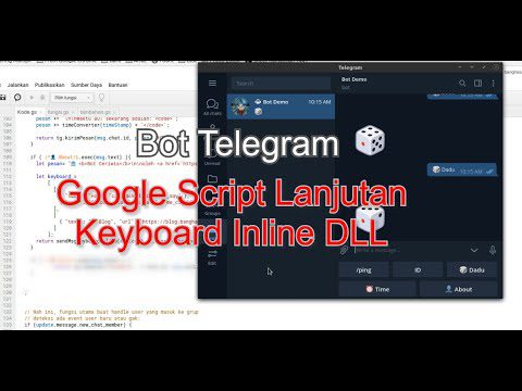 11 Bot Telegram Lanjutan Google Script untuk Keyboard Keyboard Inline | AdsMember