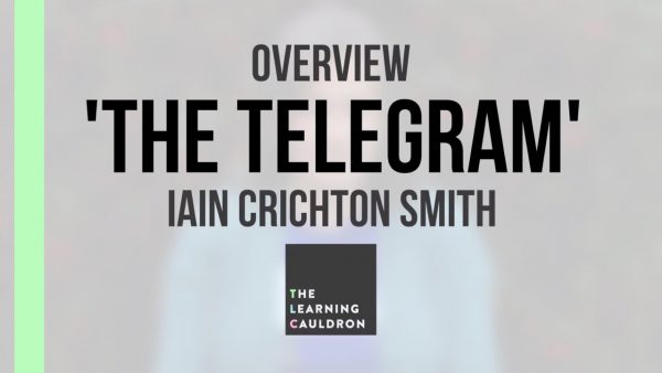 39The Telegram39 Overview Iain Crichton Smith English Revision scaled | AdsMember