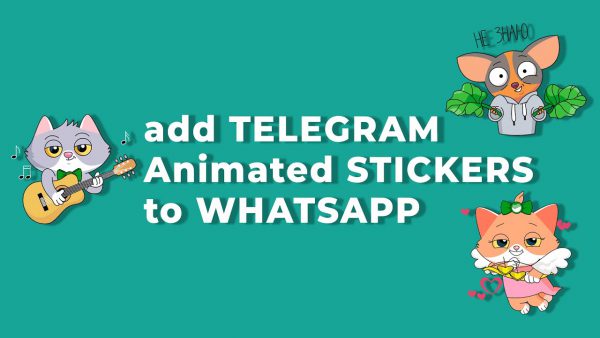 Add Telegram Animated Stickers to WhatsApp Using Telegram Bot scaled | AdsMember
