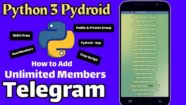 Add Unlimited Members In Telegram Groups Free TrickUsing Android By scaled | AdsMember