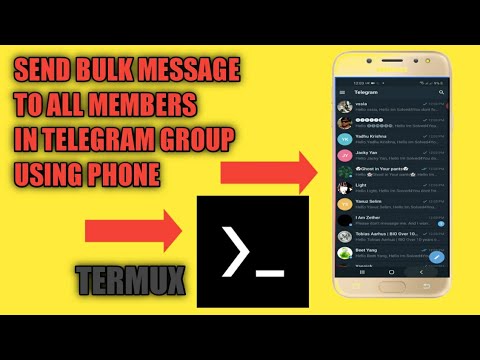 BULK MESSAGE SEND TO ALL MEMBERS IN TELEGRAM GROUP USING | AdsMember