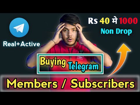 Buy Telegram Members 40 Rs 1000 Telegram Subscribers | AdsMember