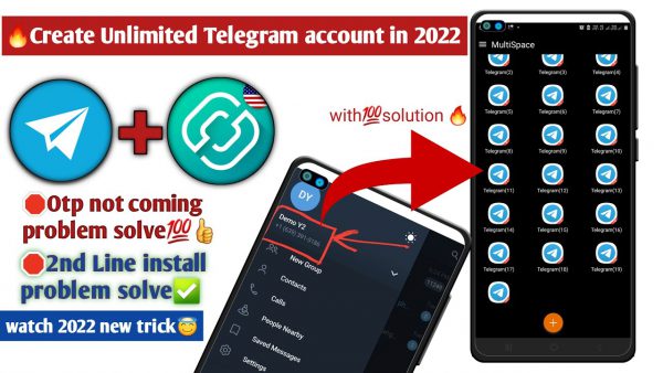 Create Unlimited Telegram account without phone number Unlimited Telegram scaled | AdsMember