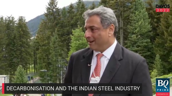 Davos 2022 Tata Steel39s TV Narendran On Decarbonisation Of scaled | AdsMember