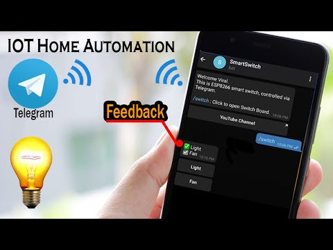 ESP8266 Telegram Home Automation Feedback System adsmember | AdsMember