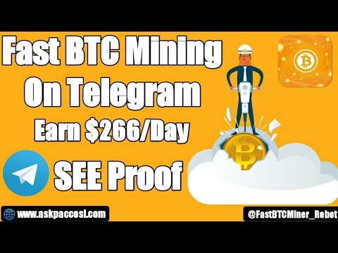 FAST BTC MINING BOT PAYMENT PROOF HOW TO EARN BITCOIN | AdsMember