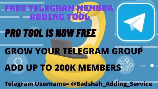 Free Telegram Member Adder Script 2021 How to Add UNLIMITED scaled | AdsMember