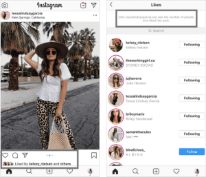How to unhide the number of likes on Instagram posts? 