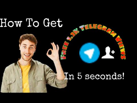 HOW TO GET FREE 12K TELEGRAM VIEWS IN 5 minutes | AdsMember