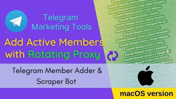 How To Add Unlimited Active Telegram Member with Rotating Proxy scaled | AdsMember