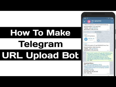 How To Create Your Own URL Upload Telegram Bot adsmember | AdsMember
