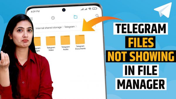 How To Fix Telegram Files or Folder Not Showing In scaled | AdsMember