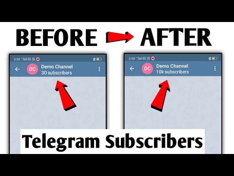 How To Get Unlimited Subscribers On Telegram Channel 2021 | AdsMember