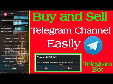 How to Buy and Sell Telegram Channels Easily 2022 adsmember | AdsMember