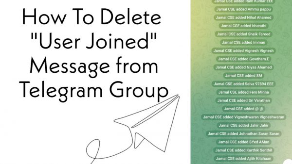 How to Delete user joined the group message in telegram scaled | AdsMember