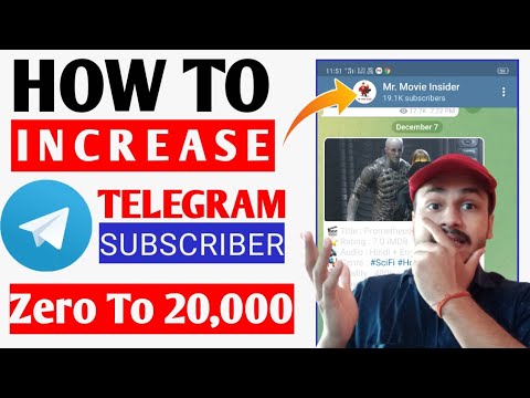 How to Increase Subscriber On Telegram Channel Telegram Channel | AdsMember