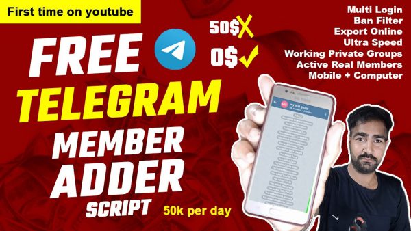 How to Increase Telegram Group Members for FREE Telegram scaled | AdsMember
