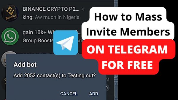 How to Mass Invite Members on Telegram For FREE scaled | AdsMember