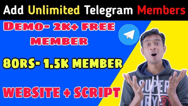 How to add Unlimited Telegram Members buy telegram members scaled | AdsMember