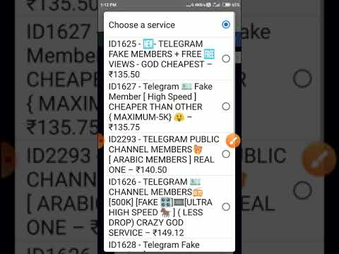 How to buy Telegram Fake Mambers Very Cheap Reat 2022 | AdsMember