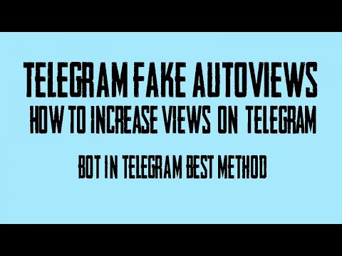 How to increase views on telegram I Telegram Fake Views | AdsMember