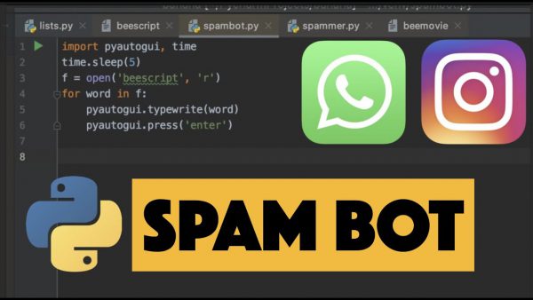 How to make a spam bot with 5 lines of scaled | AdsMember
