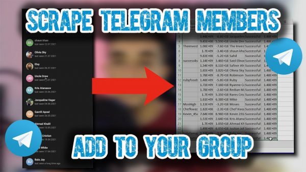 How to scrape Telegram members and ADD them to your scaled | AdsMember
