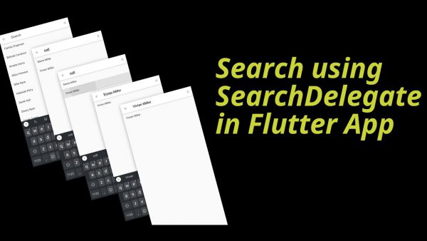 Search using SearchDelegate in Flutter App DevKage adsmember scaled | AdsMember