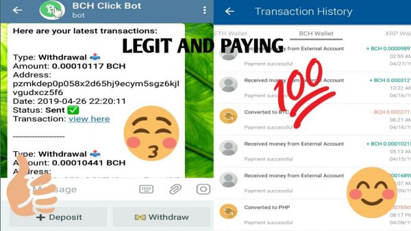 TELEGRAM BCH CLICK BOT PAYMENT PROOF 2019 LEGIT Honest Review scaled | AdsMember