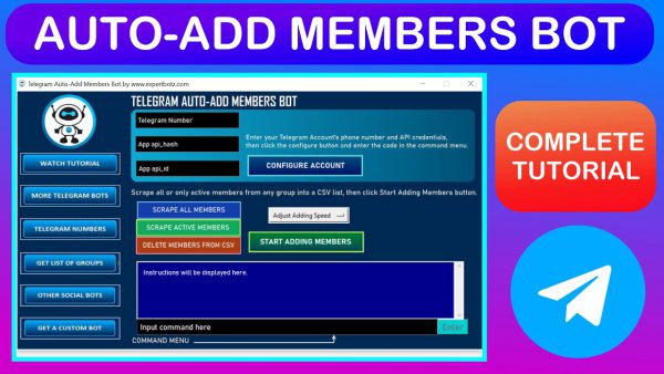Telegram Auto Add Members Bot Tutorial 2021 add active members scaled | AdsMember