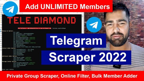 Telegram Scraper How to Scrape UNLIMITED Private Group Members and scaled | AdsMember