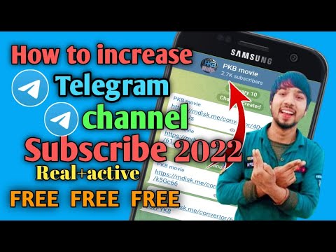 Telegram channel ke subscribers kaise badhaye 2022 how to | AdsMember