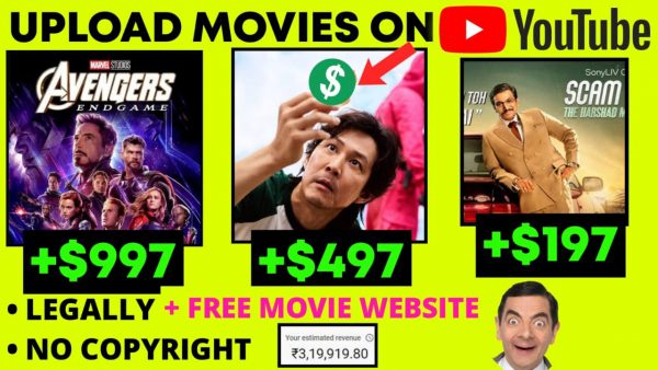 YouTube TRICK Earn 497 Per DAY For Free Uploading Movies scaled | AdsMember