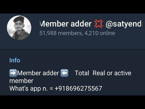 how to auto add telegram members adsmember | AdsMember