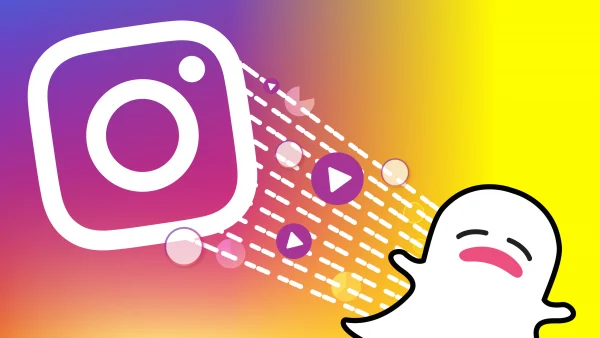 What is linking Instagram to Snapchat?
